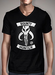 Мужская футболка с V-образным вырезом Bounty Hunter Mandalore