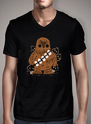 Мужская футболка с V-образным вырезом Chewbacca and Friends