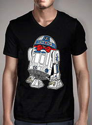 Мужская футболка с V-образным вырезом Dapper R2-D2