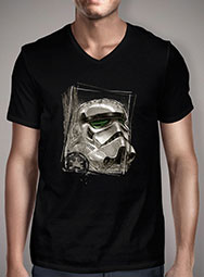 Мужская футболка с V-образным вырезом Imperial Stormtrooper Sketch