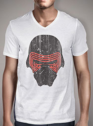 Мужская футболка с V-образным вырезом Kylo Rens Mask