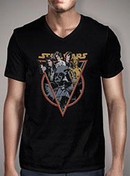 Мужская футболка с V-образным вырезом Retro Star Wars