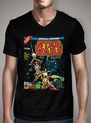 Мужская футболка с V-образным вырезом Star Wars Special Edition