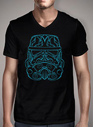 Мужская футболка с V-образным вырезом Stormtrooper Sketch