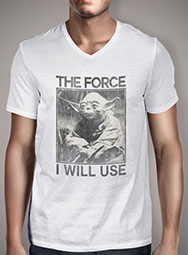 Мужская футболка с V-образным вырезом The Force I Will Use