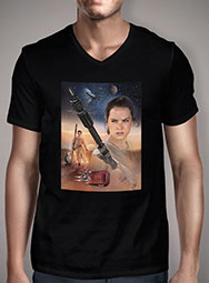 Мужская футболка с V-образным вырезом The Rise of Rey