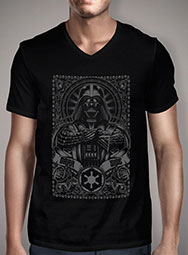 Мужская футболка с V-образным вырезом Vader Dark Side