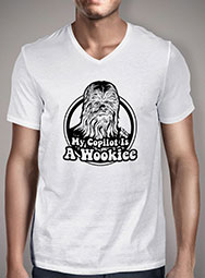 Мужская футболка с V-образным вырезом Wookiee Copilot