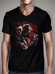 Мужская футболка с V-образным вырезом Wrath of Darth Vader