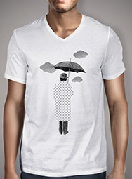 Мужская футболка с V-образным вырезом Rainman
