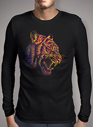 Мужская футболка с длинным рукавом Blazing Tiger