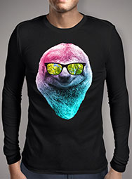Мужская футболка с длинным рукавом Happy Sloth