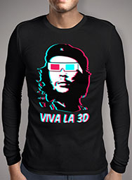 Мужская футболка с длинным рукавом Viva La 3d