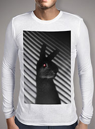 Мужская футболка с длинным рукавом Shadow Bunny