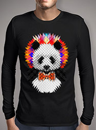 Мужская футболка с длинным рукавом Panda 2