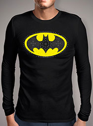 Мужская футболка с длинным рукавом Bandana Bat Signal
