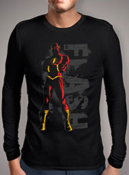 Мужская футболка с длинным рукавом Flash