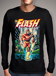 Мужская футболка с длинным рукавом Flash - The Crimson Comet
