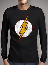 Мужская футболка с длинным рукавом Vintage Flash