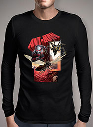 Мужская футболка с длинным рукавом Ant-Man Rides