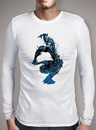 Мужская футболка с длинным рукавом Black Panther Splatter