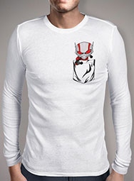 Мужская футболка с длинным рукавом Pocket Ant-Man