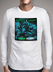Мужская футболка с длинным рукавом Rocket - Portrait of a Legend
