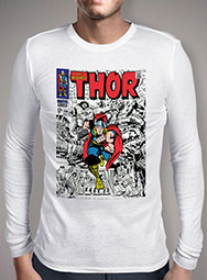 Мужская футболка с длинным рукавом Thors Might