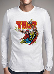 Мужская футболка с длинным рукавом Thunder Struck Thor