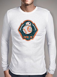 Мужская футболка с длинным рукавом BB-8 Badge
