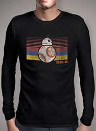 Мужская футболка с длинным рукавом BB-8 Stripes