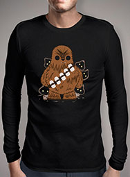 Мужская футболка с длинным рукавом Chewbacca and Friends