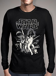 Мужская футболка с длинным рукавом Classic Star Wars