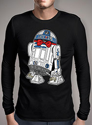 Мужская футболка с длинным рукавом Dapper R2-D2