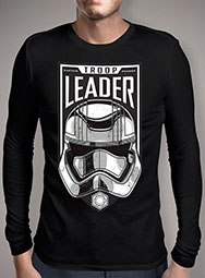 Мужская футболка с длинным рукавом First Order Troop Leader