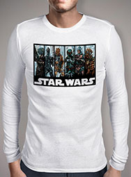 Мужская футболка с длинным рукавом Galactic Bounty Hunter Guild