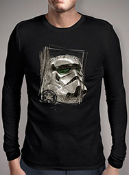 Мужская футболка с длинным рукавом Imperial Stormtrooper Sketch