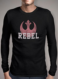 Мужская футболка с длинным рукавом Rebel