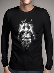 Мужская футболка с длинным рукавом Smokin Darth Vader