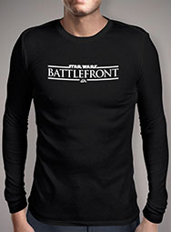 Мужская футболка с длинным рукавом Star Wars Battlefront Logo