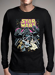 Мужская футболка с длинным рукавом Star Wars Comic Book