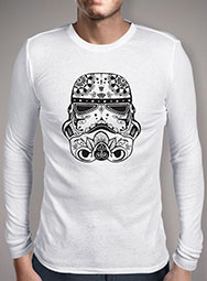 Мужская футболка с длинным рукавом Stormtrooper Sugar Skull