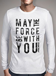 Мужская футболка с длинным рукавом The Force