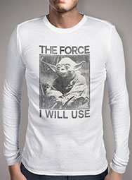 Мужская футболка с длинным рукавом The Force I Will Use