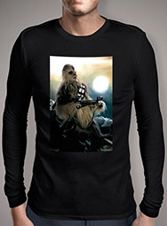 Мужская футболка с длинным рукавом Wookiee Warrior