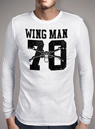 Мужская футболка с длинным рукавом X-Wing Wing Man