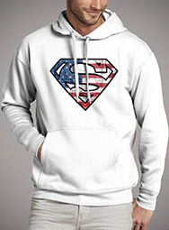 Мужская толстовка Superman American Logo