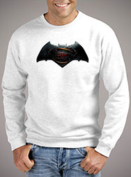 Мужской свитшот Batman vs Superman Logo