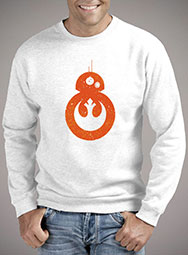 Мужской свитшот BB-8 Rebel Alliance Logo