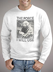 Мужской свитшот The Force I Will Use